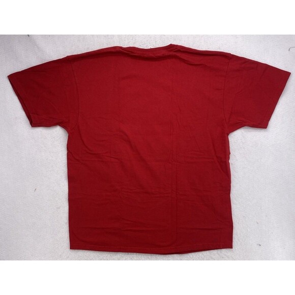 COADM Tour '19 Tee XL Red Motorcycle Graphic Shirt Hip Hop Concert B11 - Picture 2 of 9